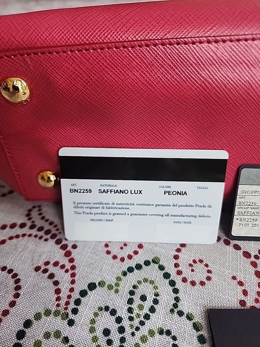 PRADA Saffiano Lux leather bag. PEONIA pink | eBay PRADA Saffiano Lux leather bag. PEONIA pink | eBay