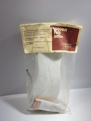 Compleat Angler Woven Felt Soles Boot Wader Kit White Slip Resistant Flyfishing