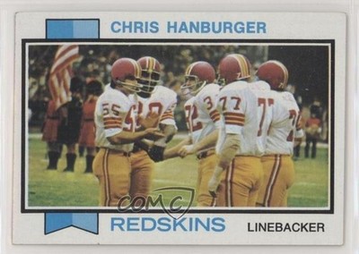 1973 Topps Chris Hanburger #250 HOF 2g2
