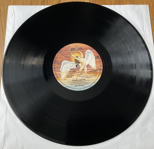 LED ZEPPELIN Physical Graffiti 1975 Reissue Vinyl LP Die Cut SWAN SONG SSK 89400 - Picture 19 of 24
