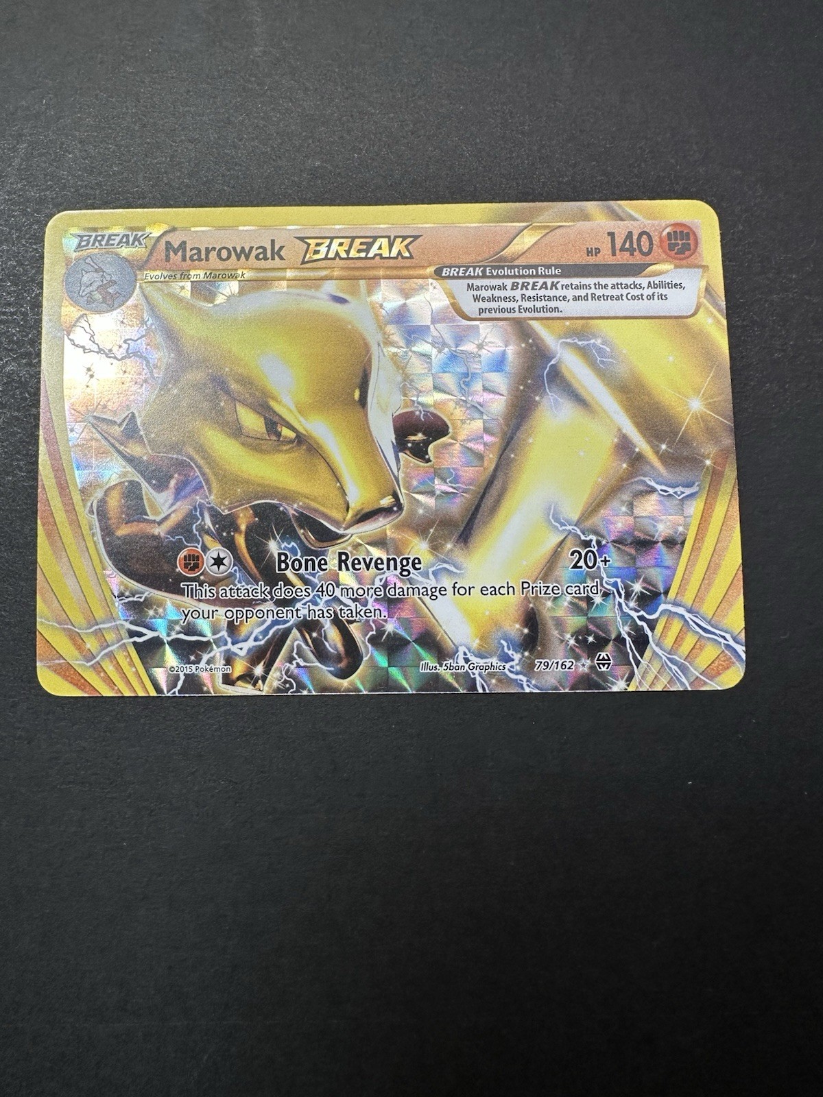 Marowak BREAK - 79/162 - Pokemon Breakthrough XY Ultra Rare Card NM