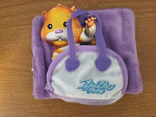 Zhu Zhu pets blanket and bag
