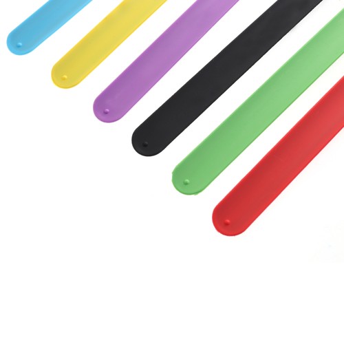 6 Piezas Pulsera Silicona Pulseras Coloridas Niños Joyería para Niñas Niños - Imagen 2 de 12