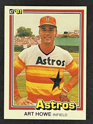 1981 Donruss #258 Art Howe Houston Astros #258