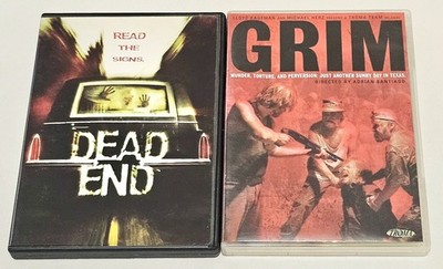 Dead End  (Vintage Horror) & GRIM (Troma) DVD