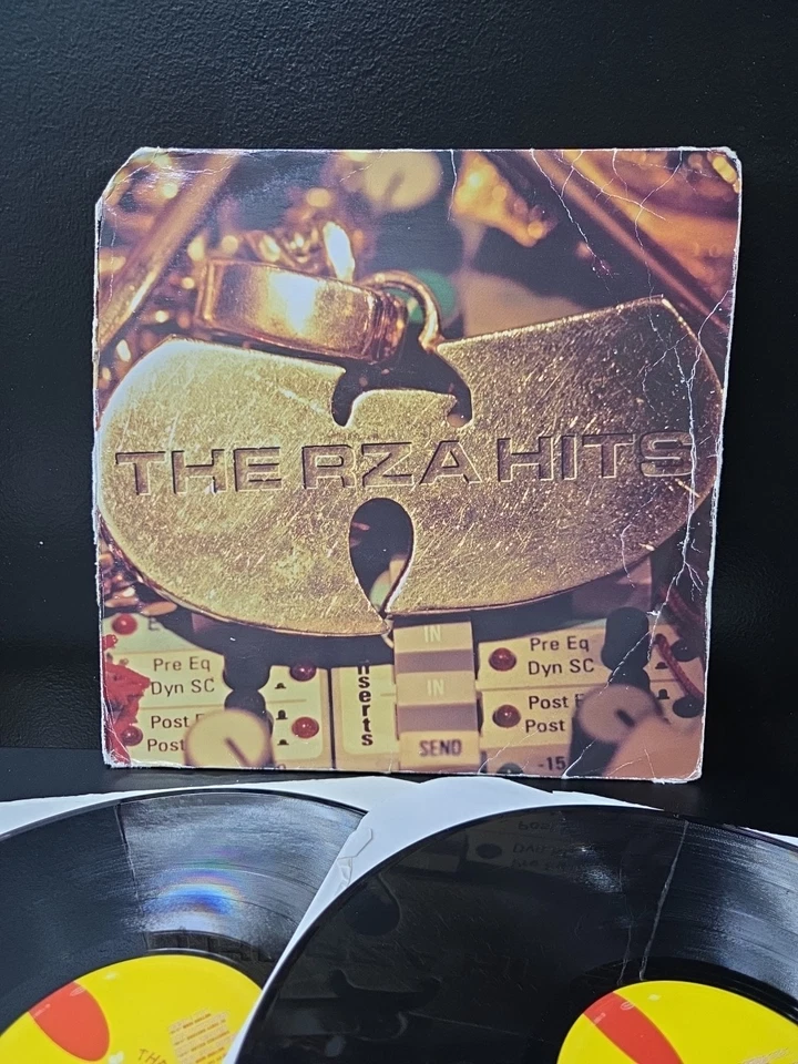 The Rza Hits/Wu Tang Clan 2lp Vinyl 1999 1st Press G/G+ Wax — 第 2/4 张图片
