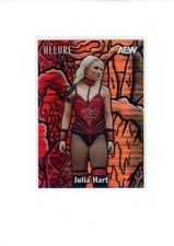 2026 Upper Deck Allure AEW Julia Hart CF2 Red Orange Spectrum Color Flow 211/299