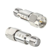 XRDS -RF SMA Male to Female Coaxial RF Attenuator, DC 8 GHz, 5dB