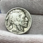 1914 S Full Date 1/2 Horn Buffalo Nickel - Nice Old US Coin!