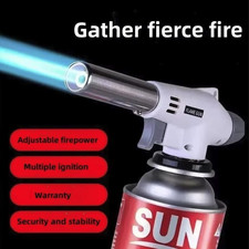 1pc Butane Gas Torch Burner Adjustable Flame ...