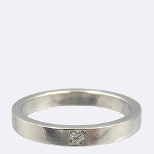 Bvlgari Marryme 1-Point Diamond Ring, Size 55