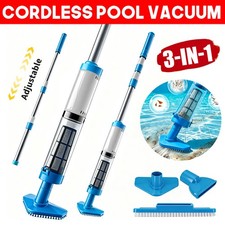 Rechargeable Pool Vacuum Cordless Handheld Cleaner for Above Ground Spa AU Kit