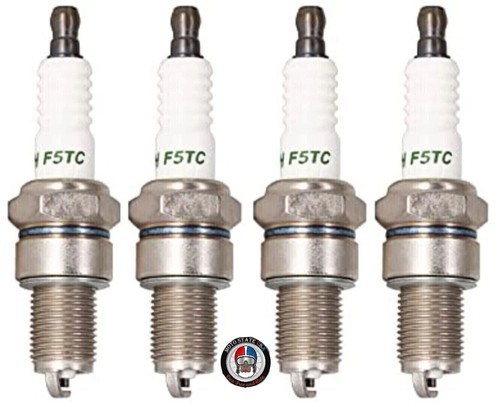 4x F5TC Spark Plug Replace For NGK 3785 BP7ES For CHAMPION N7YCC N279YC