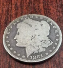 1881-CC Morgan Silver Dollar Carson City Mint