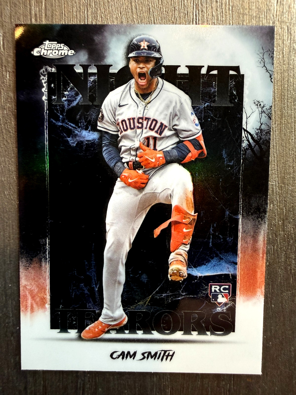 2025 Topps Chrome Update Series - Night Terrors Cam Smith #NT-19 (RC)