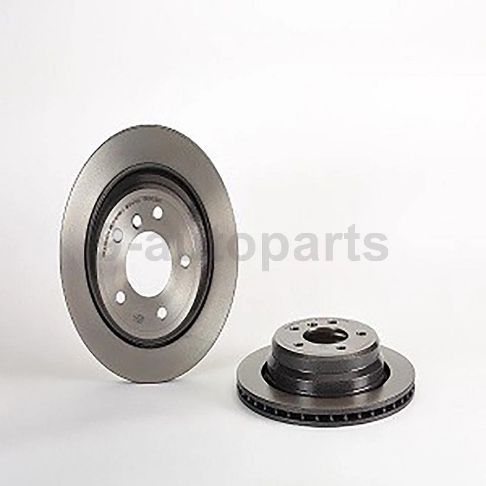Brembo OE Front Rear Disc Brake Rotors for 2001 2002 2003 BMW 525i - Image 3 of 4