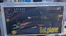 Batman the Animated Series Batplane New Sealed AFA 75