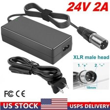2A Lead-Ac1d Battery Charger For Electric Pride Mobility WHEELCHAIR Sco0ter