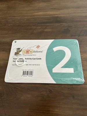 Fundations Activity Cue Cards Level 2 Second Edition Wilson Language - NEW