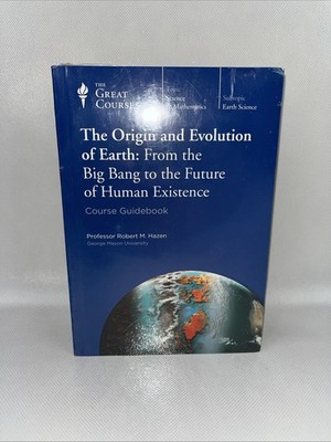 Great Courses - Origin & Evolution of Earth: From Big Bang - 8 DVDs & Book New 