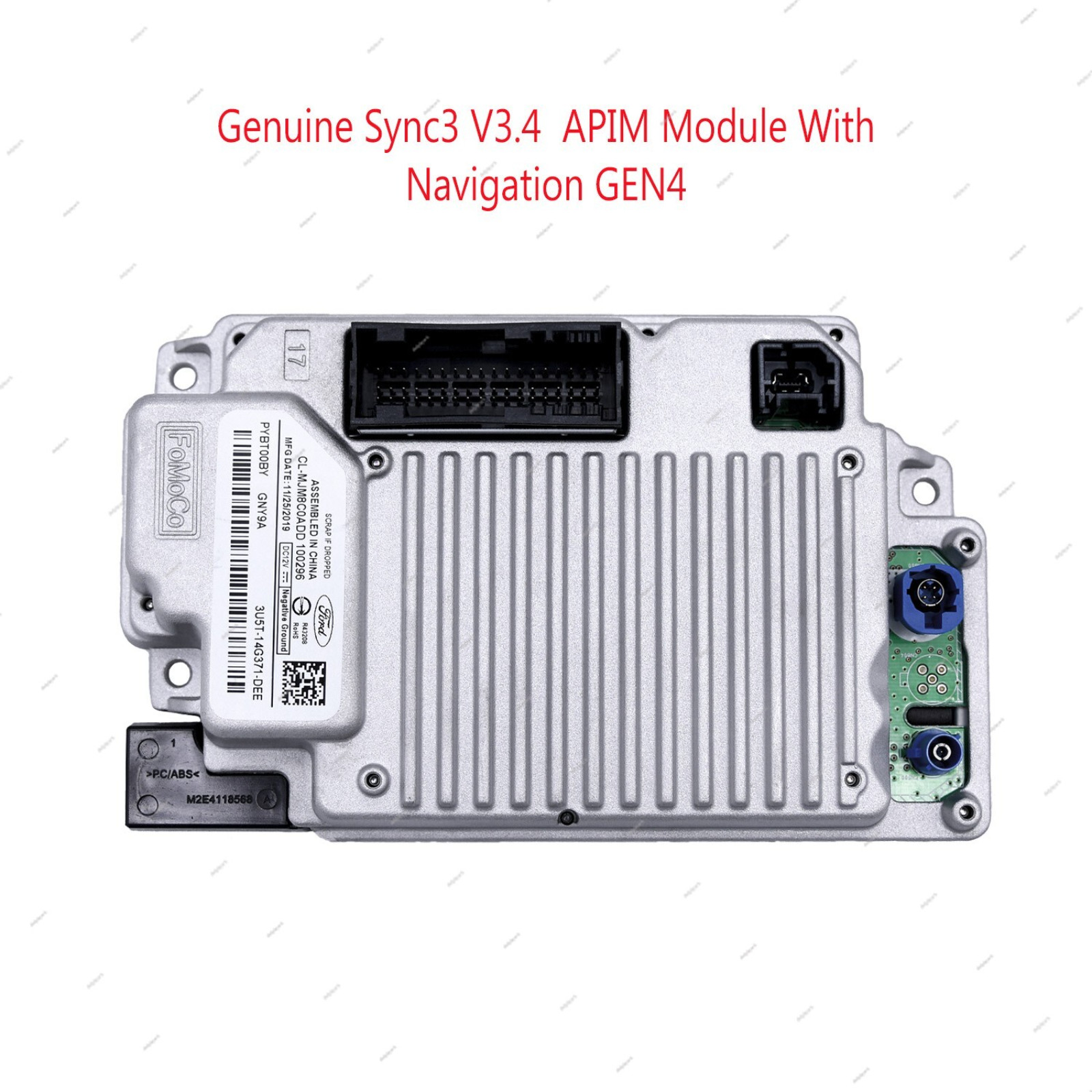 GENUINE OEM FORD LINCOLN SYNC 3 APIM 3.4 NAVIGATION MODULE VIN PROGRAMMED GEN4