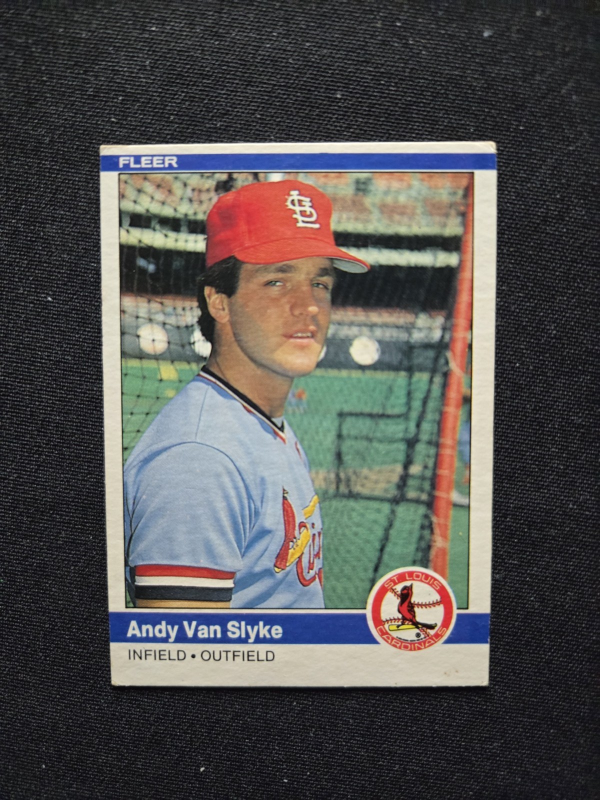 1984 Fleer Baseball Andy Van Slyke RC #339