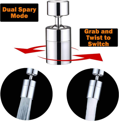 TOTOMO Kitchen Sink Faucet Aerator 85° Angle - Brushed