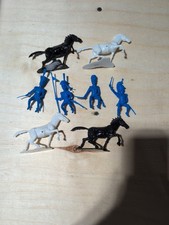 Lot Of 4 Dulcop Napoleonic Cavalry 54mm Toy Soldiers