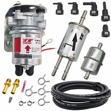 Trexflow Tf Inline Electric Fuel Pump 12v 4-7 Psi Hot Rod Street Strip Trexflow Tf Inline Electric Fuel Pump 12v 4-7 Psi Hot Rod Street Strip