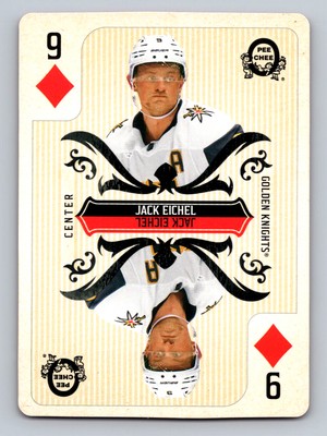 2024-25 O-Pee-Chee #9 Jack Eichel Pee-Chee - Playing Cards
