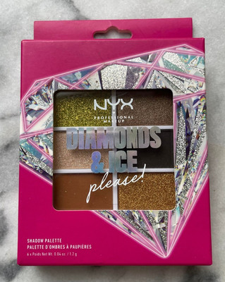 NYX Diamonds and Ice Please Shadow Palette D1603 Jeweled and Jaded
