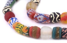 House Medley Krobo Beads 12mm Ghana African M...