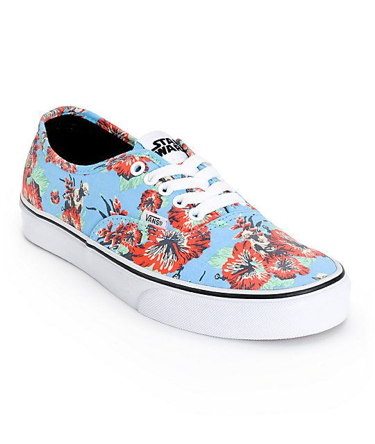 vans authentic aloha yoda skate shoe