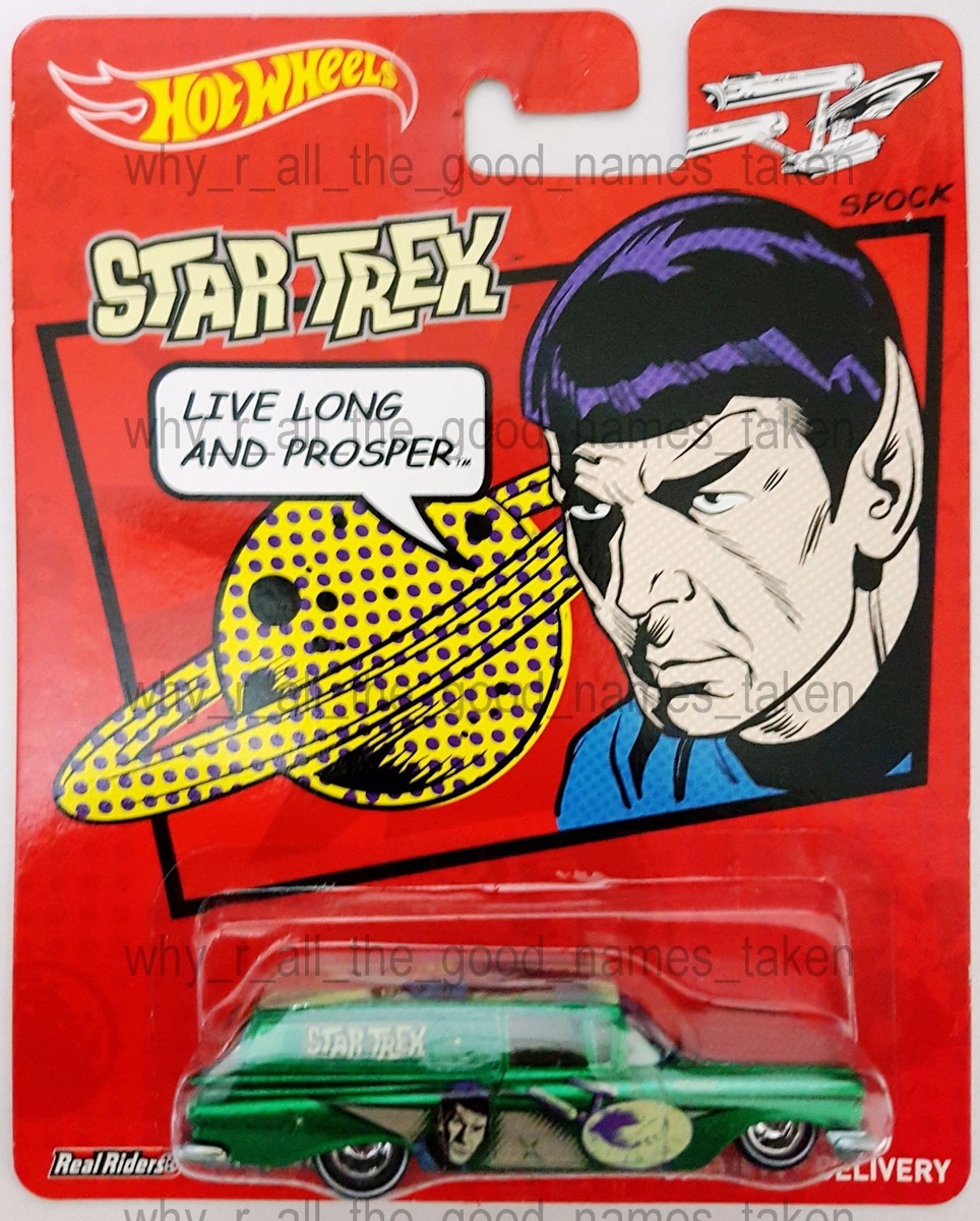 HOT WHEELS　ミニカー　スター・トレック　スコット　リアルライダーズ HOT WHEELS Mattel STAR TREK Diecast Metal Model Real Riders