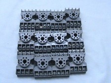 12 USED POTTER  BRUMFIELD 8 PIN RELAY SOCKETS 27E122 300V 10A