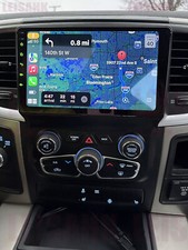 For Dodge RAM 1500 3500 2013-18 Apple CarPlay Android 13 GPS Nav Radio Head Unit