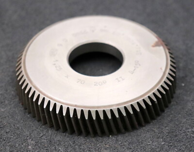 PWS Scheibenschneidrad - Treppenschliff m= 1,25mm EGW 20° Z= 70 Ø94x17xØ1 1/4''