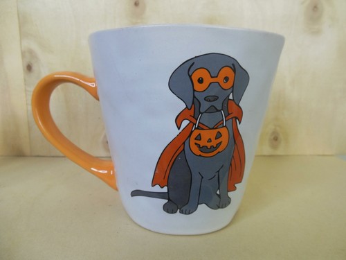 Halloween Mug Dog Vampire Trick or Treat Kirklands 4 Inch