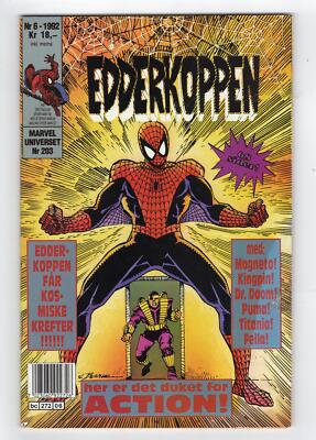 1989 MARVEL SPECTACULAR SPIDER-MAN #158 & #156 & AMAZING SPIDER-MAN #327 NORWAY