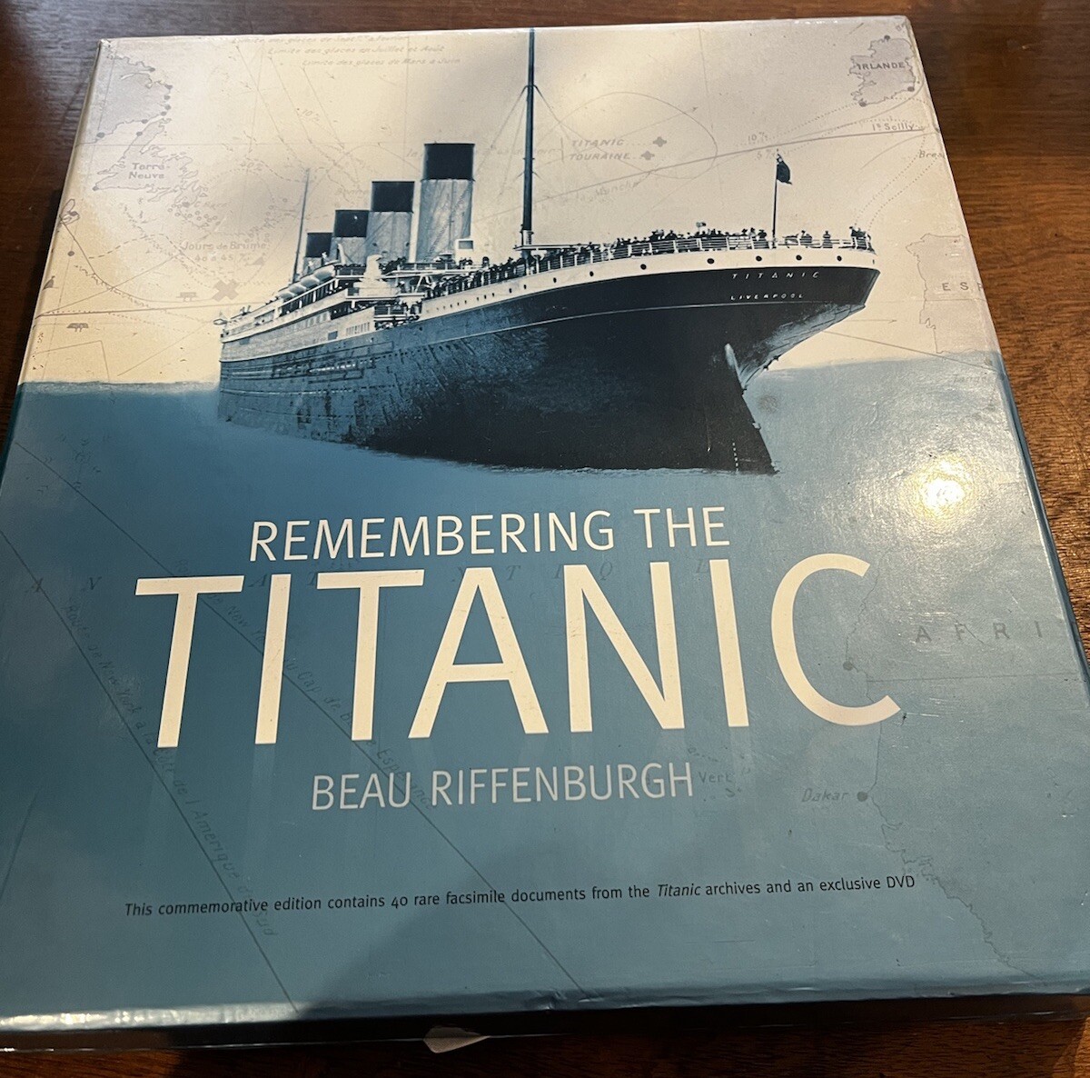 Remembering the Titanic Set by Beau Riffenburgh: Book & DVD