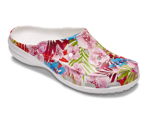 women's crocs freesail graphic clog