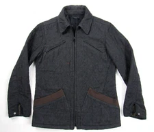 R Newbold Paul Smith Japan Quilted Wool Jacket Sz M Womens ? Workwear Designer