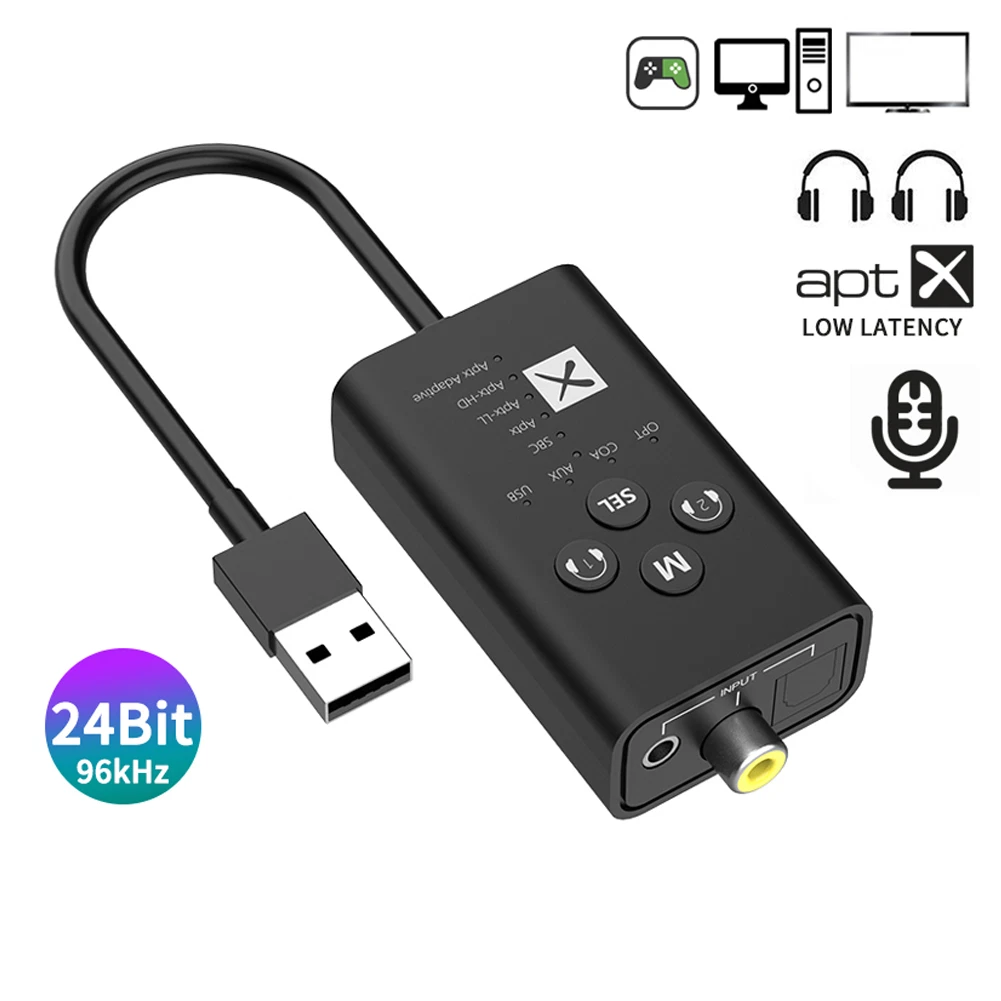 Bluetooth audio online transmitter aptx hd