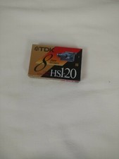 TDK 8mm Camcorder Blank Cassette Videotape ONE 120 Min SEALED high standard