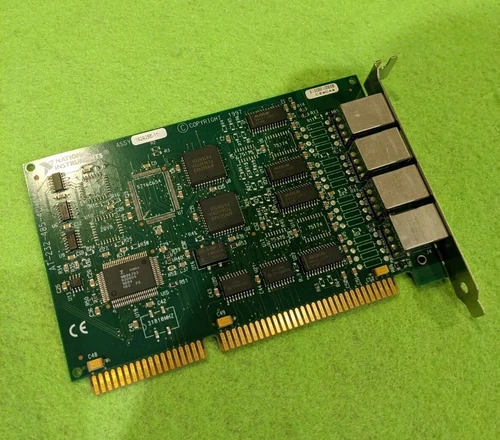 National Instruments AT-232-485-4CHANNEL 182925E-11 ISA Adapter FREE SHIPPING