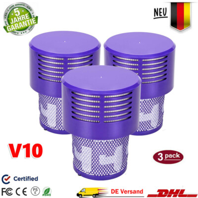 3 Ersatz Hepa Filter Für Dyson Cyclone V10 Absolute Animal SV12 | 969082-01 AT