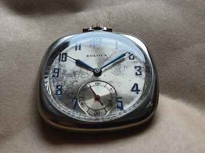 BULOVA 1927      42X42 mm   Kissenform Kaliber 17P