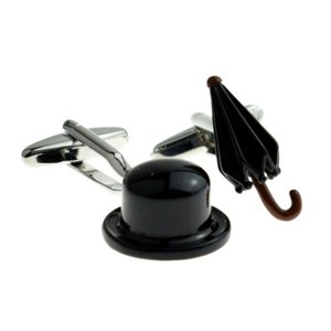 bowler hat and umbrella