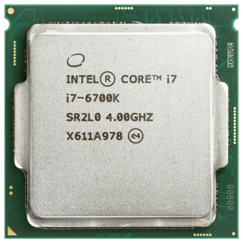 Intel Core i7-6700K LGA1151 4.0GHz 8MB 8GT/s 12 Mb Cache SR2L0 - Picture 1 of 1