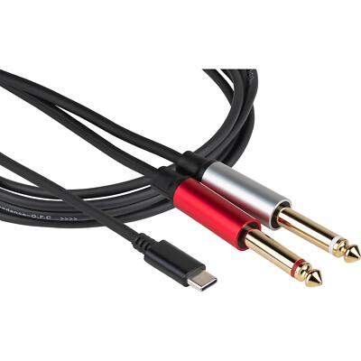 Talent UCA-Q USB-C to 1/4'' Cable 5ft